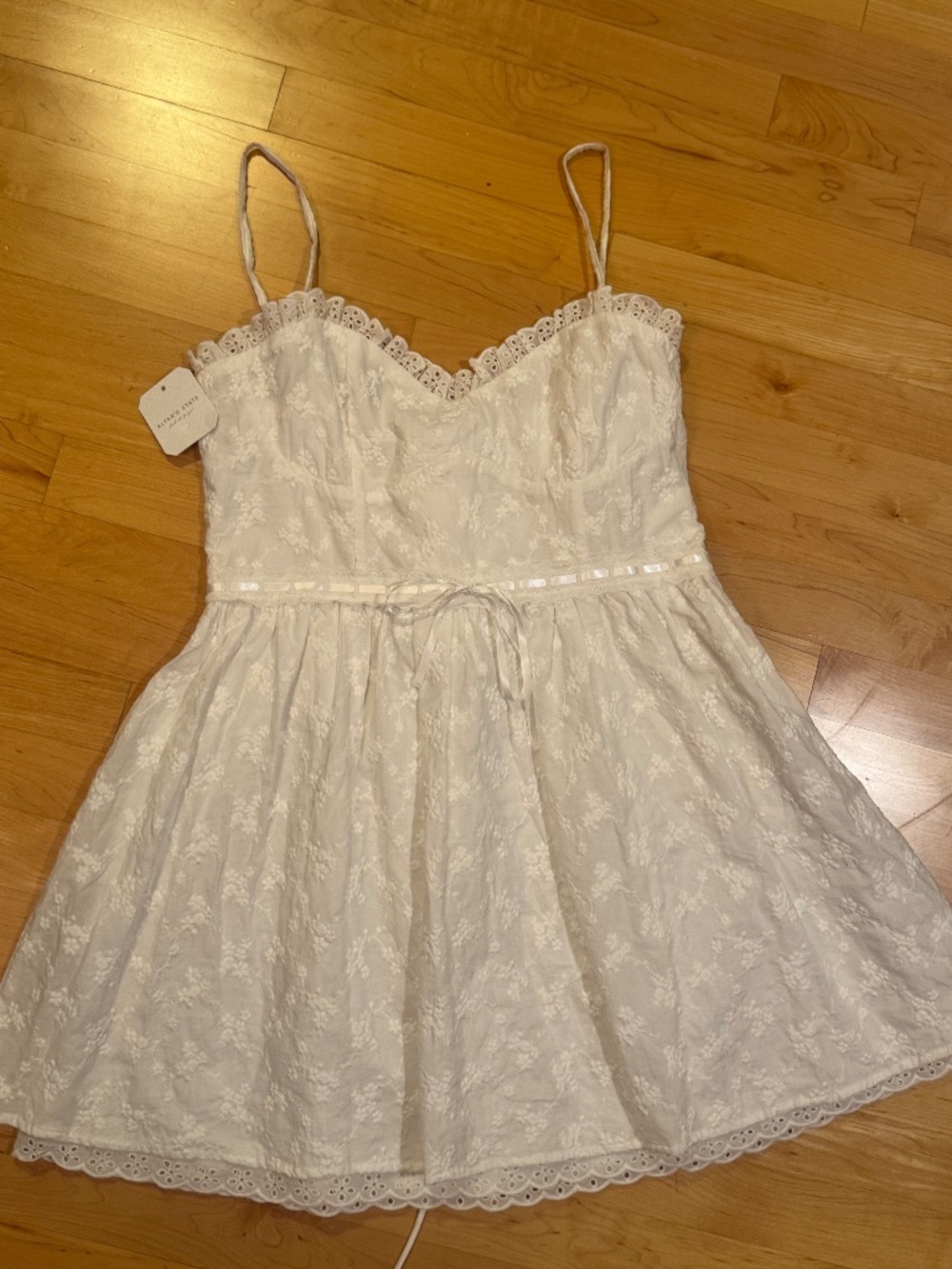 Altar'd State Women's White Mini Dress